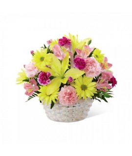 The Basket of Cheer Bouquet